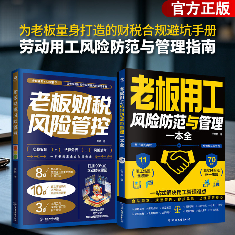 老板财税风险管控正版书籍图片