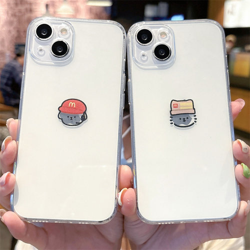 M记小猫小狗情侣手机壳