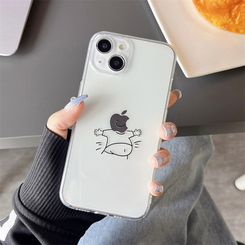 线条硅胶苹果手机壳创意