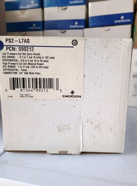 EMERSONPS2-L7AS PCN099212全 议价