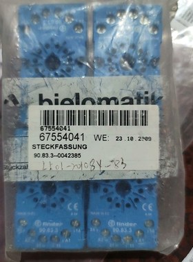 FIN继电器座 90.83.3 原装议价出 议价