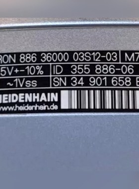 HEIDENHAIN海德汉编码器RON 886 36000 议价