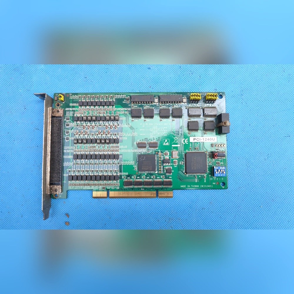 研华PCI-1240U 4轴通用PCI步进脉冲伺服电 议价