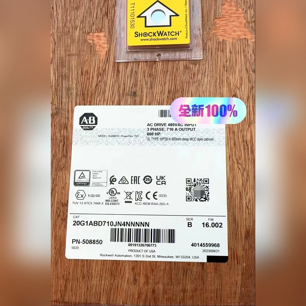 AB罗克韦尔 20G1ABD710JN4NNNNN 变频器 议价