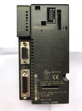 GE IC200CPU002.  功能正常 实图 6 议价