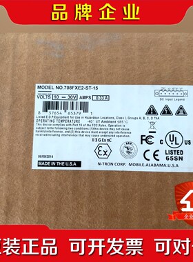 美国N-TRON恩创工业交换机 708FXE2-ST-15 议价