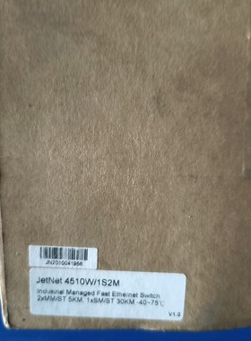 【JetNet 4510W1S2M工业以太网交换机!】 议价