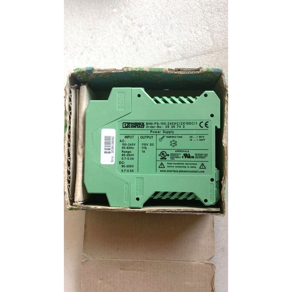 原装 菲尼克斯 MINI-PS-100-240AC2X15DC1 2938743 现货 议价