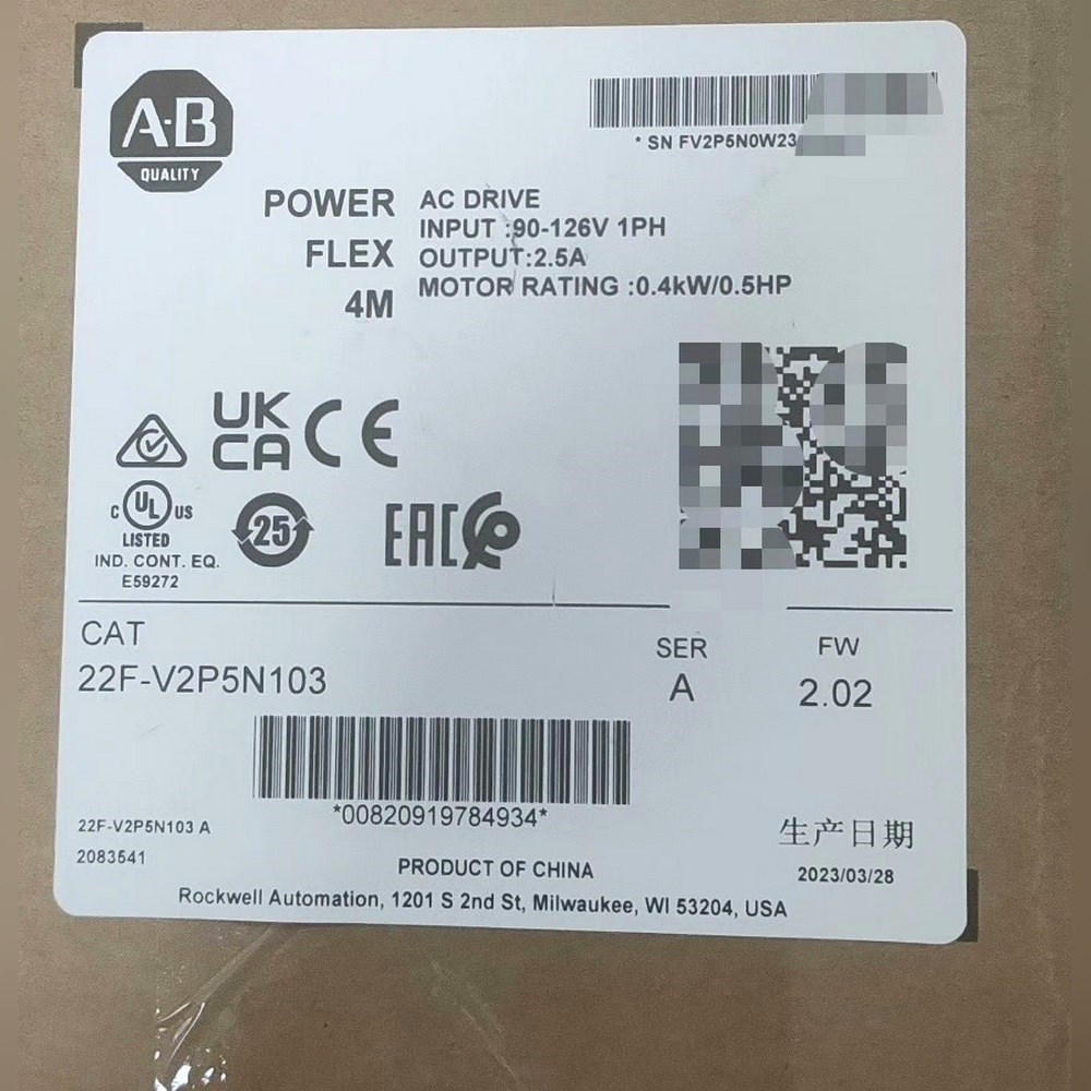 22F-V2P5N103变频器 现货 直发 标价 议价