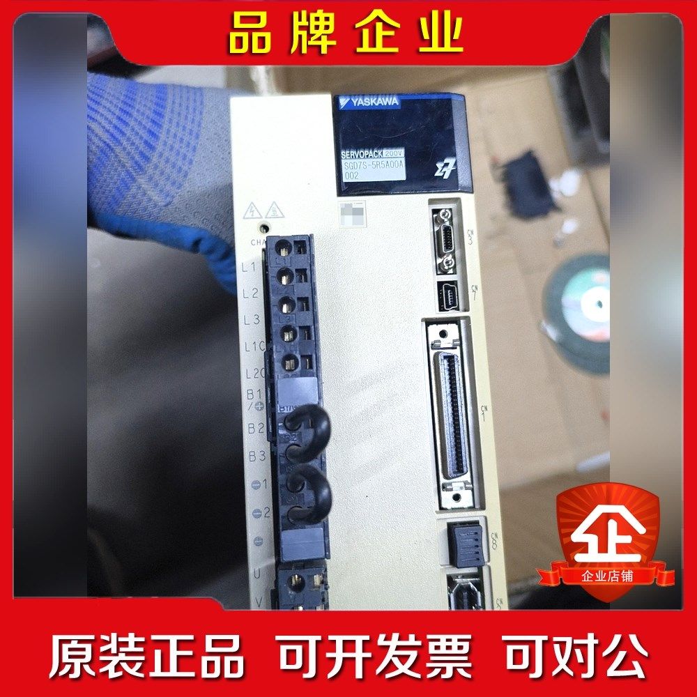 安川7系伺服驱动器SGD7S-5R5A00A几乎成色 议价