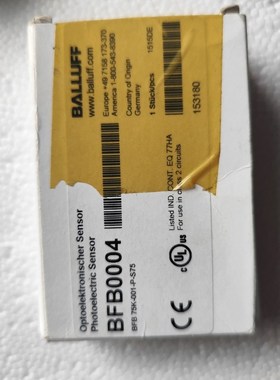 巴鲁夫光电传感器BFB0004 BFB75K-001- 议价