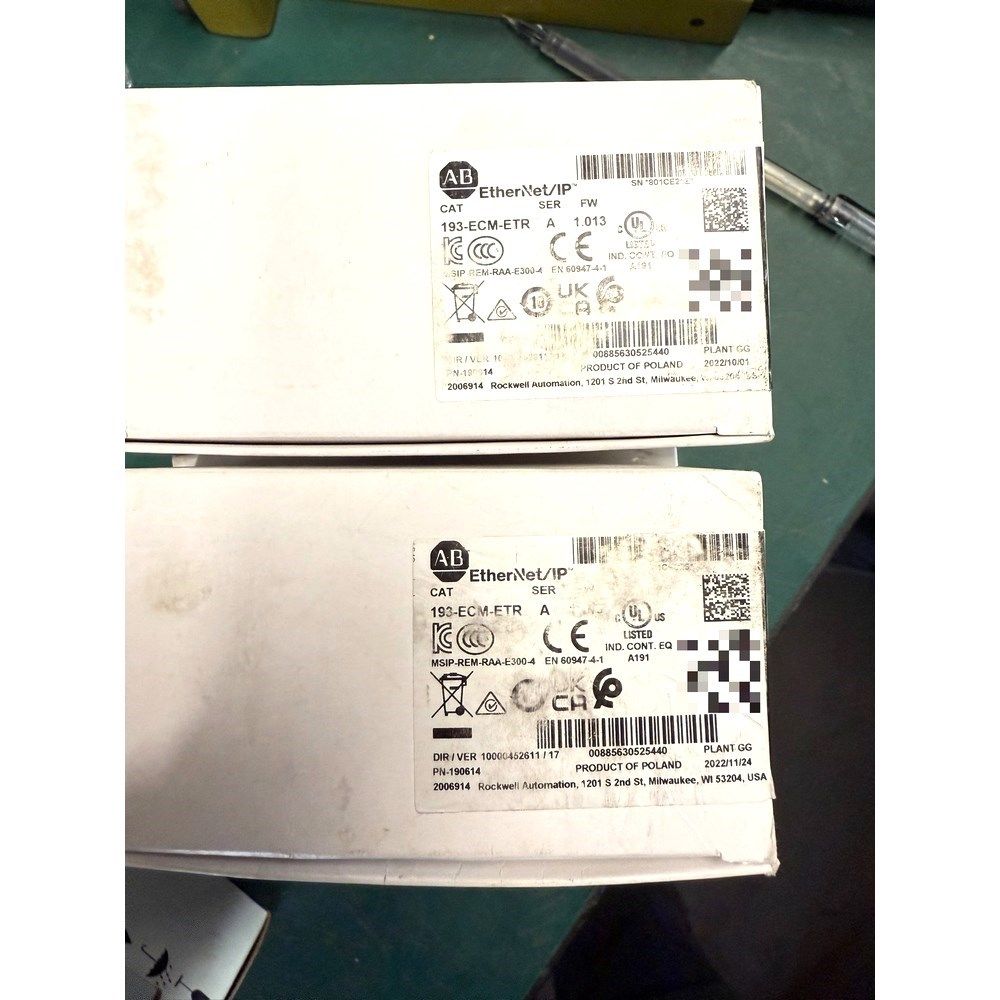 标签磨损介意勿扰原装AB EtherNetIP模块1 议价
