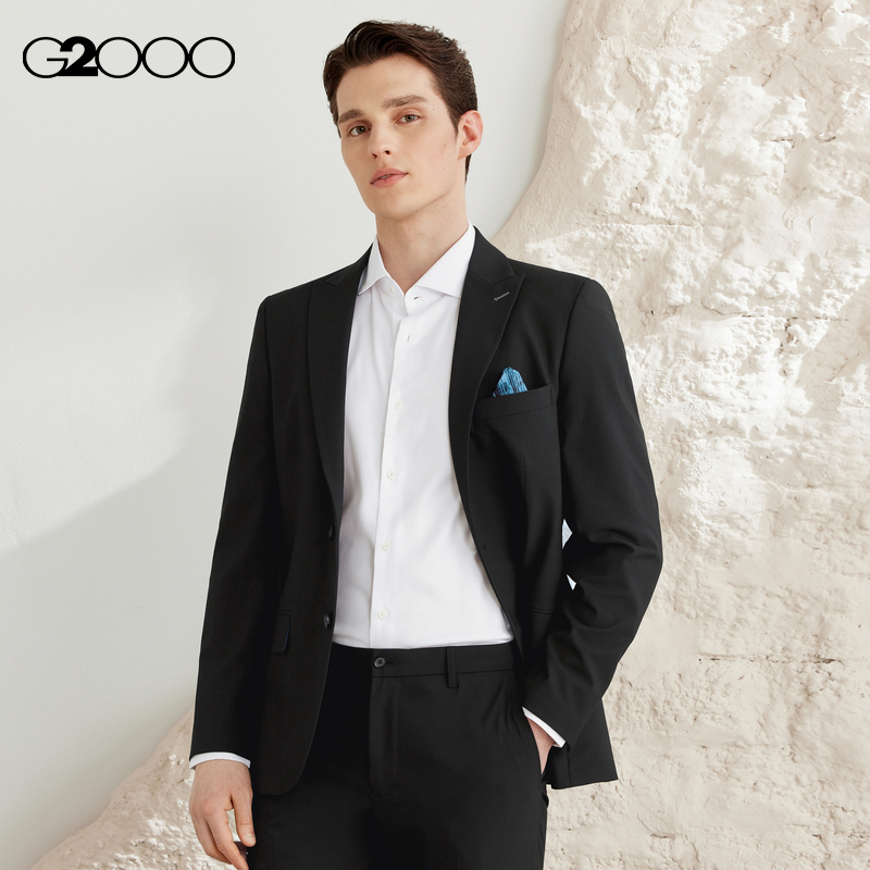 【舒适弹性】G2000男装2025商场同款微弹高级感时尚修身西服外套
