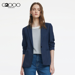 正装 G2000女装 剪裁抗菌商务西装 修身 2025年春秋商场新款