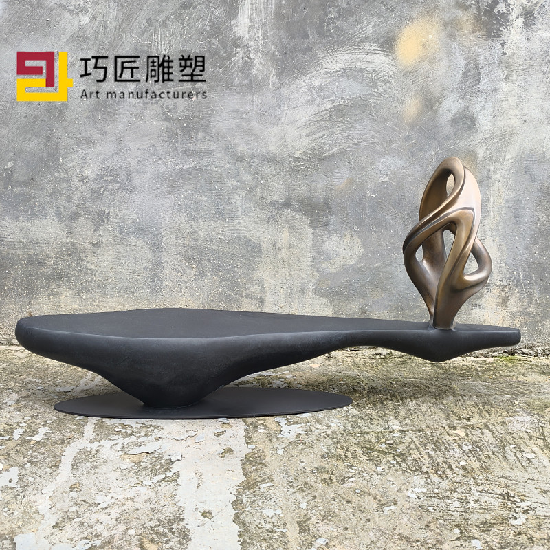 酒店大堂摆件座椅雕塑商场休闲区打卡拍照装饰玻璃钢异形休闲坐凳,商业/办公家具,雕塑,淘宝优惠券,粉丝福利购,淘宝优惠卷