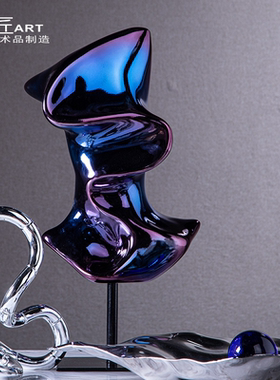 乔恩·拉夫曼Jon Rafman桌面艺术摆件抽象人头雕塑现代装饰品定制