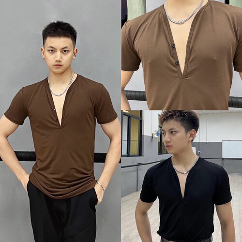 Lucky男士新款夏季短袖练功服