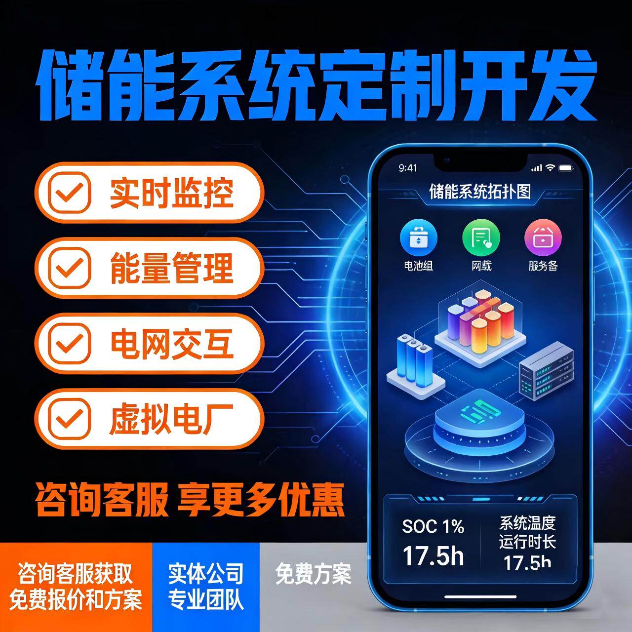能耗监测储能管理系统能源分析平台智慧水电气表远程抄表软件开发