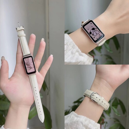 华为手环手表带皮质的