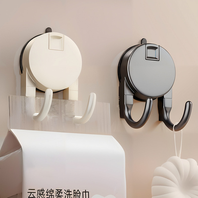 日本免打孔吸盘双挂钩