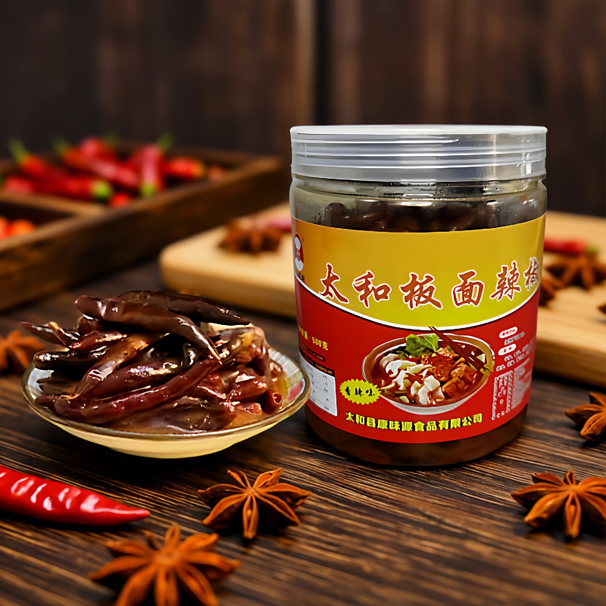 包邮正宗安徽太和牛羊肉板面调料底料卤料汤料专用辣椒500g家商用