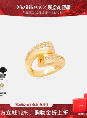 【新年红】莓拉「踏金」夸张设计戒指马上有钱创意戒指