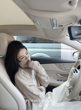 PEACHES ALL DAY懂的都懂一定要有一件的人生纯羊绒衫高级慵懒感