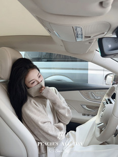 PEACHES ALL DAY懂的都懂一定要有一件的人生纯羊绒衫高级慵懒感