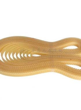 上海冲剪机配件皮带黄色牛筋聚氨脂同步带PU传动传送齿形工业皮带