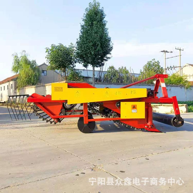 2021新型花生收获机双侧链条传动挖花生的机子多宽幅可选现货