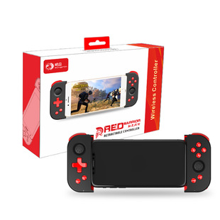 蓝牙游戏手柄安卓直连switch国际吃鸡红蓝手品 新品 明品X6pro拉伸