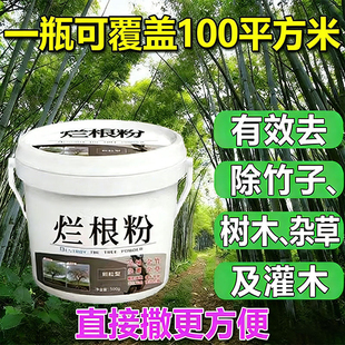 灭竹子专用竹根连除杀竹烂根药强力除竹粉腐蚀竹根开荒一扫光神器