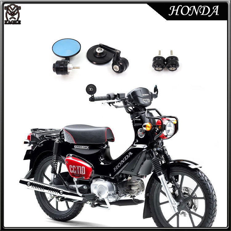适用HONDA本田 幼兽 CC110 23年改装 手把镜 端子 手把堵头 护弓