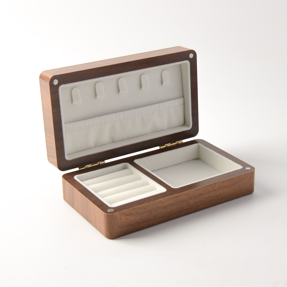 oakliving黑胡桃木首饰盒