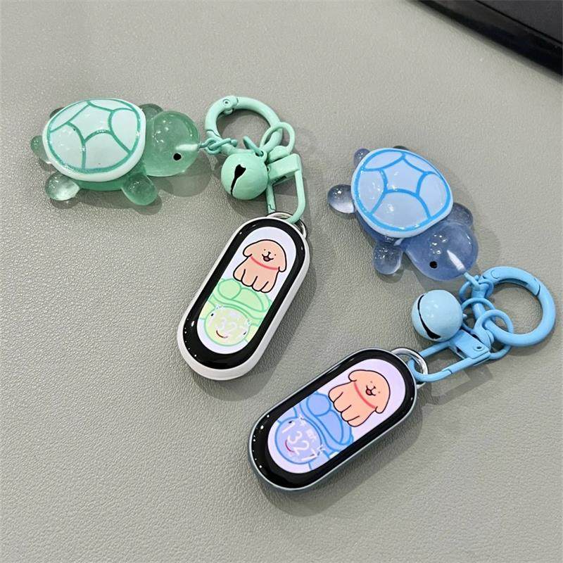 夜光小乌龟适用小米手环9/8表带钥匙扣挂件NFC可爱小众挂饰个性