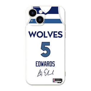 爱德华兹手机壳苹果13华为mate60森林狼iPhone15Promax小米14华子球衣NBA球星vivo篮球OPPO球星卡12周边x适用