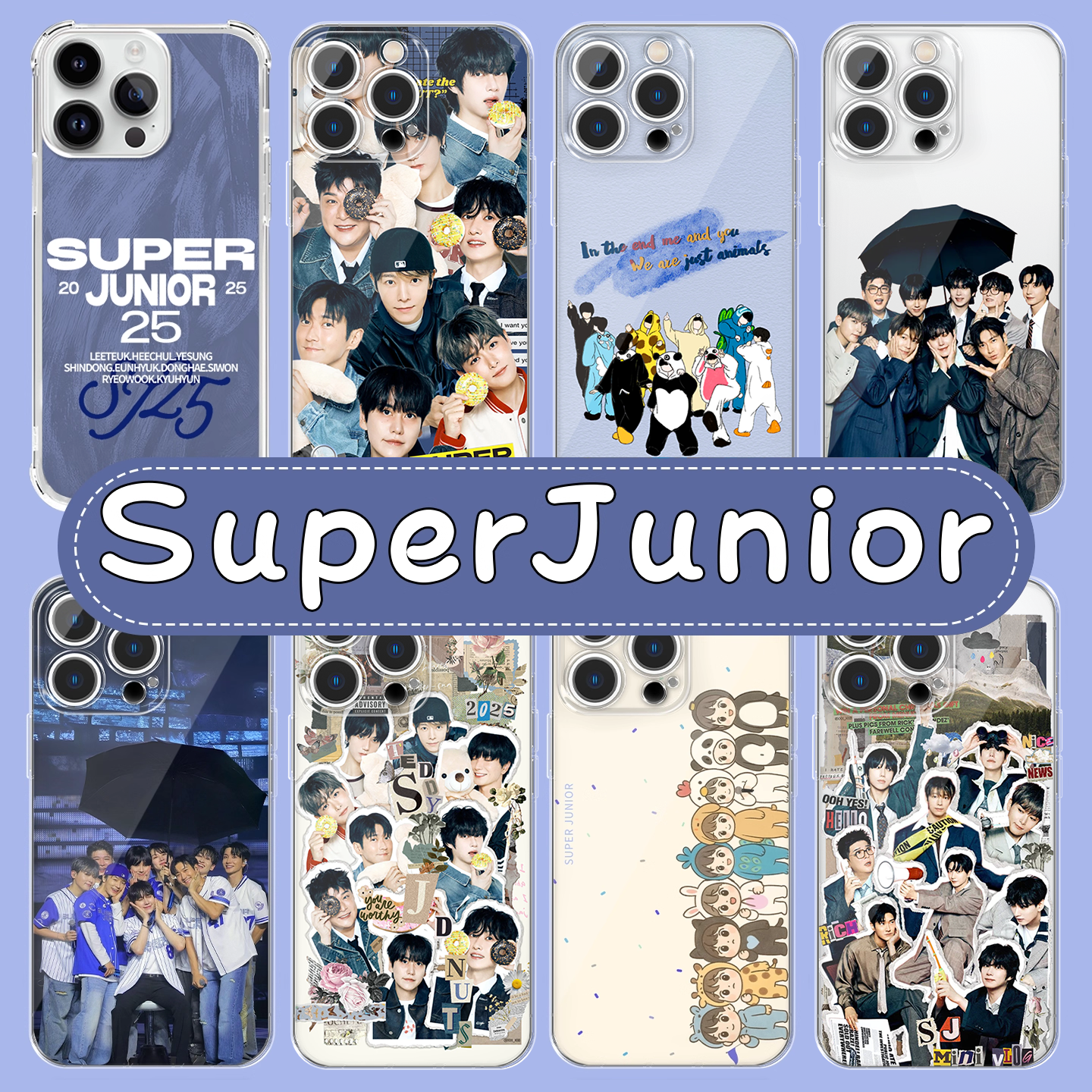 sj20手机壳superjunior高透壳