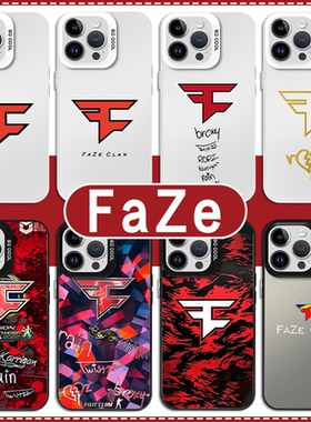 faze手机壳clan苹果13华为mate60队服fazeclan队标csgo游戏iPhone15Promax小米14周边vivo12联名OPPO11适用40
