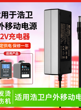 适用于浩卫户外移动电源220V锂电池300W500W800W1200w充电器12v5a19v3a电源适配器蓄电瓶15v4a