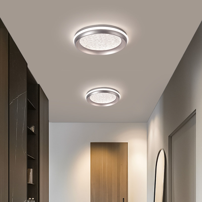 简约LED过道灯走廊灯2024新款现代入户玄关灯阳台吸顶灯中山灯具