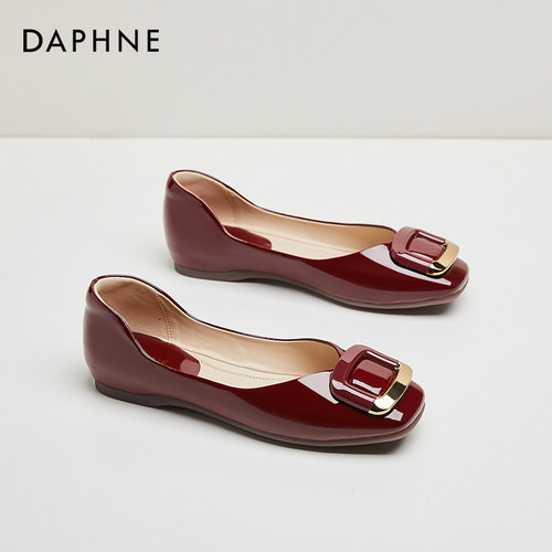 daphne达芙妮可甜可盐~红色婚鞋