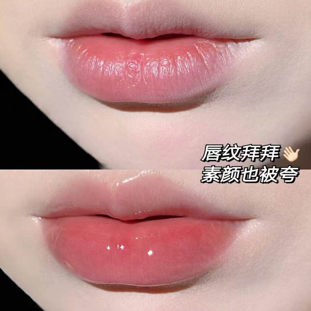 【唇部小熨斗】嘟嘟唇抗皱紧致润玫瑰精油 无矿油矿脂香精防腐
