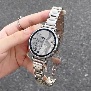 适用gt5表带金属钢带watchgt4新款手表腕带watch4pro高级感女