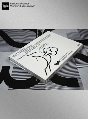 Typin春夏原创设计小众重磅短袖t恤圆领趣味插画废话文学放屁Crap