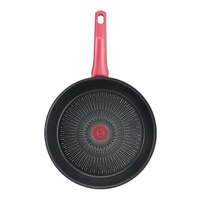 特福/t-fal 红点28cm炒锅煎锅 加深型家用不粘锅明火电磁炉耐用