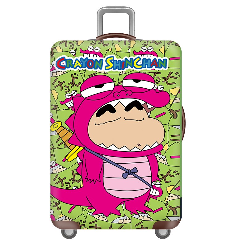 鳄鱼小新登机旅行耐磨弹力箱套