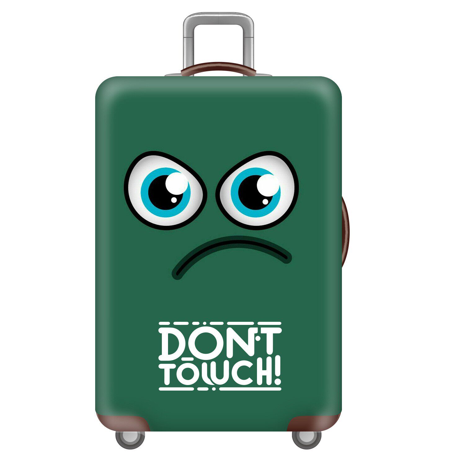 愁云绿弹力箱套拉杆箱旅行旅游登机行李皮箱保护罩防尘袋耐磨加厚