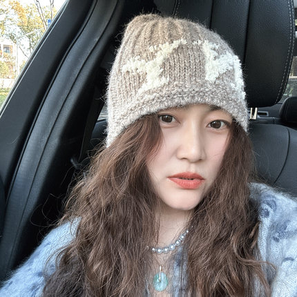 11.18现货字母NY毛线帽女韩国东大门代购时尚休闲保暖针织帽潮冬