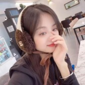 25年秋冬新款 毛绒护耳帽女韩国东大门代购 复古文艺休闲发箍帽百搭