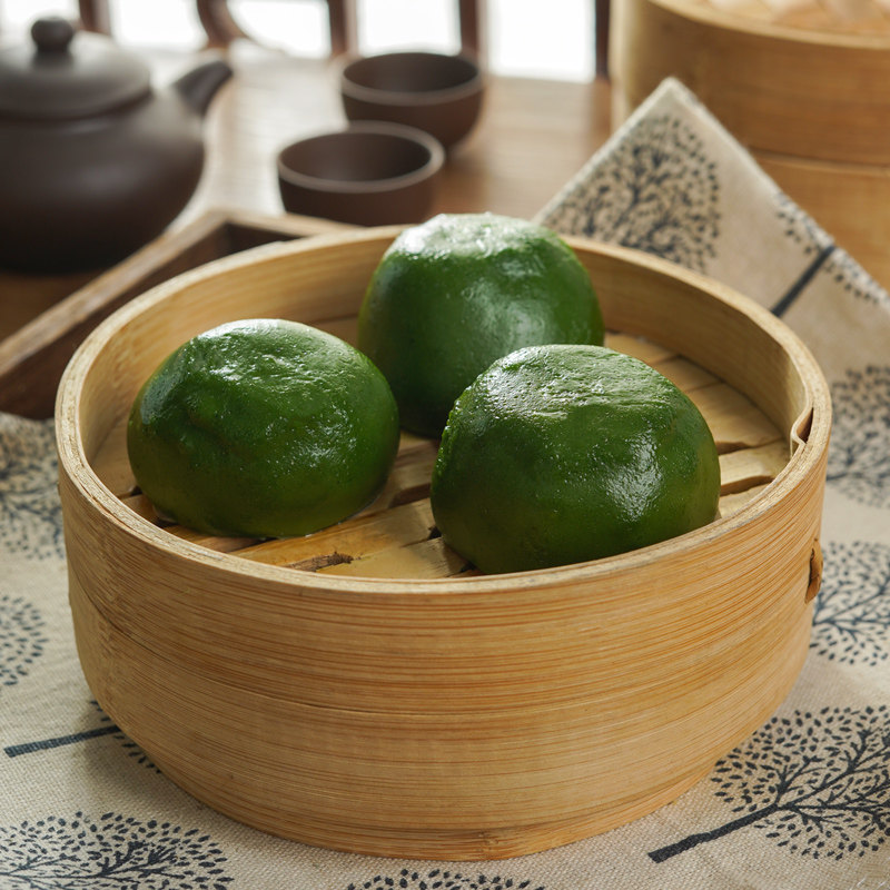 粮觅青团艾草麻糍清明粿宁波特产传统小吃营养早餐蒸煮即食米粿